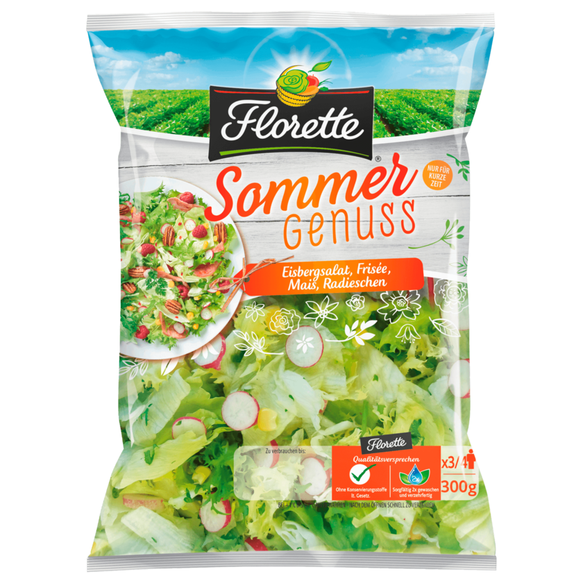 Florette Salatmischung Sommer-Genuss 300g